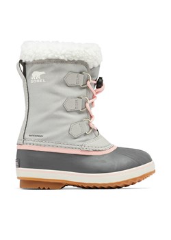 Śniegowce Sorel Yoot Pac™ Nylon Wp 2114111081 Szary ze sklepu eobuwie.pl w kategorii Buty zimowe dziecięce - zdjęcie 181298773