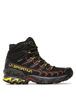 Trekkingi La Sportiva Ultra Raptor II Mid Gtx GORE-TEX 34B999100 Czarny ze sklepu eobuwie.pl w kategorii Buty trekkingowe męskie - zdjęcie 181298791