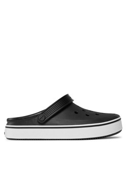 Klapki Crocs Crocs Crocband Clean Clog 208371 Czarny ze sklepu eobuwie.pl w kategorii Klapki damskie - zdjęcie 181298972