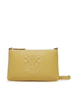 Torebka PINKO Flat Horizontal Mini PE 25 PCPL 104277 A2AN Zielony ze sklepu eobuwie.pl w kategorii Listonoszki - zdjęcie 181299142