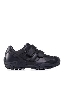 Sneakersy Geox J N.Savage B. B J841VB 043BC C9999 D Czarny ze sklepu eobuwie.pl w kategorii Półbuty dziecięce - zdjęcie 181299220