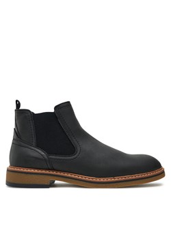 Sztyblety Wrangler Toby Men Mid 20243051.25Y Czarny ze sklepu eobuwie.pl w kategorii Buty zimowe męskie - zdjęcie 181299250