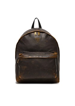 Plecak Guess Venezia-Vintage Pu HMVEVP P4306 Brązowy ze sklepu eobuwie.pl w kategorii Plecaki - zdjęcie 181299263