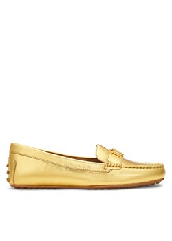 Mokasyny LAUREN RALPH LAUREN 802959222001 Złoty ze sklepu eobuwie.pl w kategorii Mokasyny damskie - zdjęcie 181299501