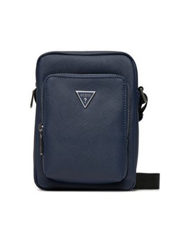 Saszetka Guess Milano HMMISA P4263 Granatowy ze sklepu eobuwie.pl w kategorii Saszetki - zdjęcie 181299544