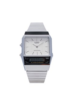 Zegarek Casio AQ-800E-7AEF Srebrny ze sklepu eobuwie.pl w kategorii Zegarki - zdjęcie 181299572