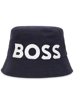 Kapelusz Boss J01142 Granatowy - id: 0000302113996 - marki BOSS HUGO BOSS - 181299603 Kapelusz Boss J01142 Granatowy ze sklepu eobuwie.pl w kategorii Czapki dziecięce - zdjęcie 181299603