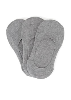 Skarpety stopki damskie JENNY AS-LCN-001-AW24 (3-PACK) Szary ze sklepu eobuwie.pl w kategorii Skarpetki damskie - zdjęcie 181299774