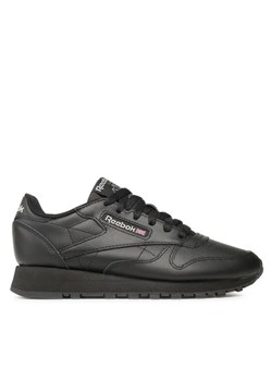 Sneakersy Reebok Classic Leather GY0955 Czarny ze sklepu eobuwie.pl w kategorii Buty sportowe damskie - zdjęcie 181300060