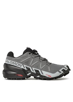 Buty do biegania Salomon Speedcross 6 L41738000 Szary ze sklepu eobuwie.pl w kategorii Buty sportowe męskie - zdjęcie 181300074