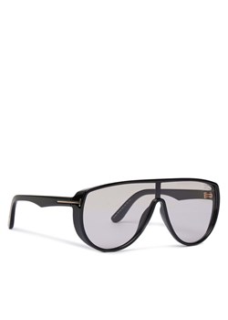 Okulary przeciwsłoneczne Tom Ford Achilles FT1182 01A Czarny ze sklepu eobuwie.pl w kategorii Okulary przeciwsłoneczne męskie - zdjęcie 181300314