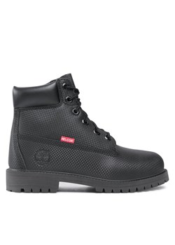 Trapery Timberland 6 In Premium Wp Boot TB0A64850011 Czarny ze sklepu eobuwie.pl w kategorii Workery damskie - zdjęcie 181300372