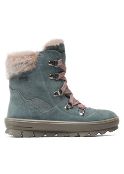 Kozaki Superfit GORE-TEX 1-000220-7500 M Niebieski ze sklepu eobuwie.pl w kategorii Buty zimowe dziecięce - zdjęcie 181300394