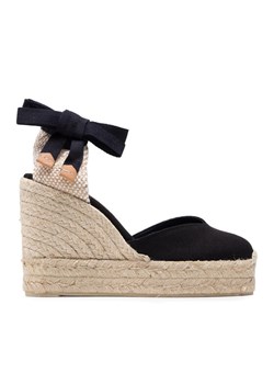Espadryle Castañer Chiara/8ED/001 020992-100 Czarny ze sklepu eobuwie.pl w kategorii Espadryle damskie - zdjęcie 181300662