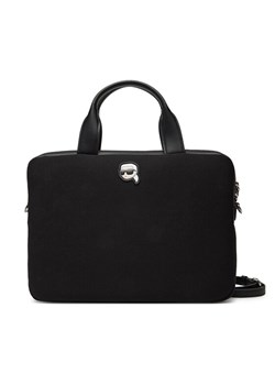 Torba na laptopa KARL LAGERFELD A1W32103 Czarny - id: 0000305476593 - marki Karl Lagerfeld - 181300693 Torba na laptopa KARL LAGERFELD A1W32103 Czarny ze sklepu eobuwie.pl w kategorii Torby na laptopa - zdjęcie 181300693