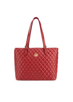 Torebka Beverly Hills Polo Club BHPC-K-038-06 Czerwony ze sklepu eobuwie.pl w kategorii Torby Shopper bag - zdjęcie 181300930