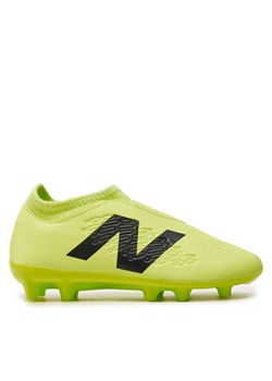 Buty do piłki nożnej New Balance Tekela Magique JNR FG V4+ SJT3FL45 Żółty ze sklepu eobuwie.pl w kategorii Buty sportowe dziecięce - zdjęcie 181300942