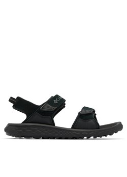 Sandały Columbia Konos Hiker 2-Strap 2121561 Czarny ze sklepu eobuwie.pl w kategorii Sandały męskie - zdjęcie 181301062
