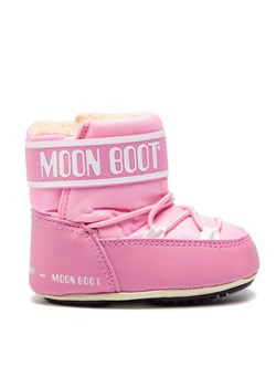 Śniegowce Moon Boot Crib 2 34010200004 Różowy ze sklepu eobuwie.pl w kategorii Buciki niemowlęce - zdjęcie 181301072