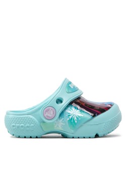 Klapki Crocs FROZEN Fl Disney Frozen II Clog T 206804 Niebieski ze sklepu eobuwie.pl w kategorii Buciki niemowlęce - zdjęcie 181301140