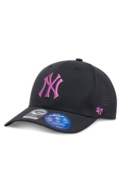 Czapka z daszkiem 47 Brand MLB New York Yankees Back Line ’47 MVP B-BKLNE17BBV Czarny ze sklepu eobuwie.pl w kategorii Czapki z daszkiem damskie - zdjęcie 181301152
