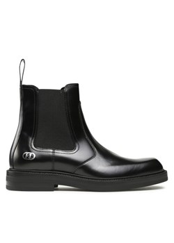 Sztyblety KARL LAGERFELD KL11443 Czarny ze sklepu eobuwie.pl w kategorii Buty zimowe męskie - zdjęcie 181301332