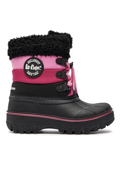 Śniegowce Lee Cooper LCJ-24-44-2855K Czarny ze sklepu eobuwie.pl w kategorii Buty zimowe dziecięce - zdjęcie 181301431