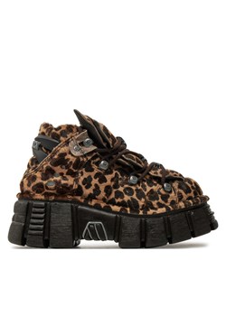 Sneakersy NEW ROCK M-106-C114 Brązowy ze sklepu eobuwie.pl w kategorii Półbuty damskie - zdjęcie 181301492