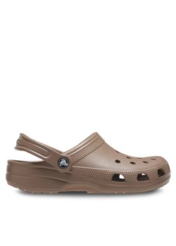 Klapki Crocs Classic 10001 Beżowy ze sklepu eobuwie.pl w kategorii Klapki damskie - zdjęcie 181301762