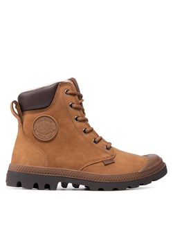 Trapery Palladium Pampa Sport Cuff Wps 72992-697-M Brązowy ze sklepu eobuwie.pl w kategorii Workery damskie - zdjęcie 181301802