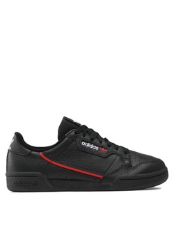 Sneakersy adidas Continental 80 G27707 Czarny ze sklepu eobuwie.pl w kategorii Buty sportowe męskie - zdjęcie 181301850