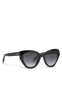 Okulary przeciwsłoneczne Furla WD00131 A.0116 O6000 Czarny ze sklepu eobuwie.pl w kategorii Okulary przeciwsłoneczne damskie - zdjęcie 181301891