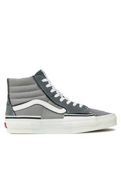 Tenisówki Vans Sk8-Hi Reconstruct VN0005UKGRY1 Szary ze sklepu eobuwie.pl w kategorii Trampki męskie - zdjęcie 181301914