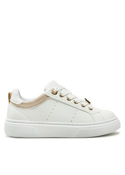 Sneakersy Tommy Hilfiger Low Cut Lace-Up Sneaker T3A9-33743-1355 M Biały ze sklepu eobuwie.pl w kategorii Trampki dziecięce - zdjęcie 181302083