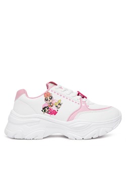 Sneakersy Powerpuff Girls BIC-SS25-336WBPPG Biały ze sklepu eobuwie.pl w kategorii Buty sportowe dziecięce - zdjęcie 181302282