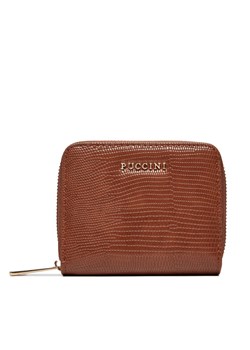 Mały Portfel Damski Puccini BLP838B Brązowy ze sklepu eobuwie.pl w kategorii Portfele damskie - zdjęcie 181302701