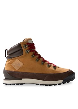 Trekkingi The North Face M Back-To-Berkeley Iv Leather Wp NF0A817QOHU1 Brązowy ze sklepu eobuwie.pl w kategorii Buty trekkingowe męskie - zdjęcie 181303031