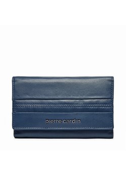 Duży Portfel Damski Pierre Cardin TILAK130 Granatowy ze sklepu eobuwie.pl w kategorii Portfele damskie - zdjęcie 181303053