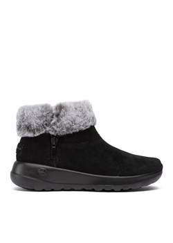 Botki Skechers On The Go Joy 144003/BKGY Czarny ze sklepu eobuwie.pl w kategorii Botki - zdjęcie 181303121