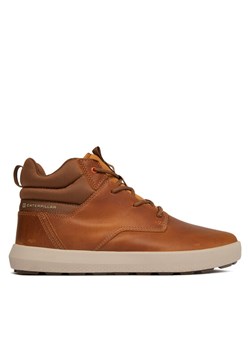 Sneakersy CATerpillar Proxy Hi P110723 Brązowy ze sklepu eobuwie.pl w kategorii Trampki męskie - zdjęcie 181303172