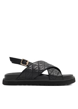 Sandały DeeZee Donna H86009-9 Czarny ze sklepu eobuwie.pl w kategorii Sandały damskie - zdjęcie 181303174
