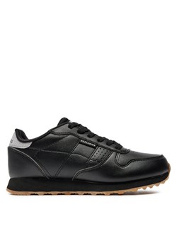 Sneakersy Skechers Old School Cool 699/BLK Czarny ze sklepu eobuwie.pl w kategorii Buty sportowe damskie - zdjęcie 181303201