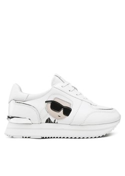 Sneakersy KARL LAGERFELD KL61930N Biały ze sklepu eobuwie.pl w kategorii Buty sportowe damskie - zdjęcie 181303314
