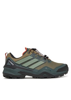 Trekkingi adidas Terrex Skychaser GORE-TEX IH1095 Khaki ze sklepu eobuwie.pl w kategorii Buty trekkingowe męskie - zdjęcie 181303321