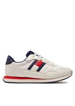 Sneakersy Tommy Hilfiger T3X9-33133-0208 S Biały ze sklepu eobuwie.pl w kategorii Buty sportowe dziecięce - zdjęcie 181303720