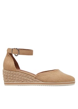Espadryle Tamaris 1-22319-44 Brązowy ze sklepu eobuwie.pl w kategorii Espadryle damskie - zdjęcie 181303773