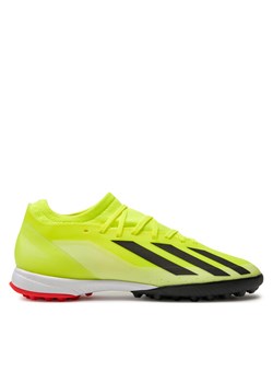Buty do piłki nożnej adidas X Crazyfast League Turf Boots IF0698 Żółty ze sklepu eobuwie.pl w kategorii Buty sportowe męskie - zdjęcie 181304054