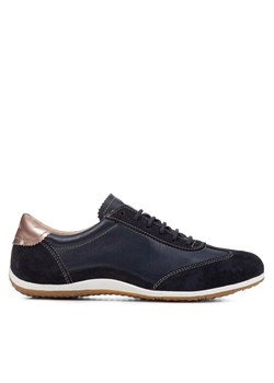 Sneakersy Geox D Vega D3509A 022Y3 C4264 Granatowy ze sklepu eobuwie.pl w kategorii Półbuty damskie - zdjęcie 181304132