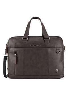 Torba na laptopa U.S. Polo Assn. BIUXT5738MVP Beżowy ze sklepu eobuwie.pl w kategorii Torby męskie - zdjęcie 181304144