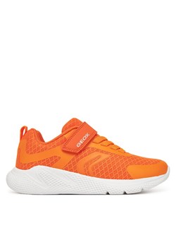 Sneakersy Geox J Sprintye J45GBA 1450 C2008 S Pomarańczowy - id: 0000304460951 - marki Geox - 181304193 Sneakersy Geox J Sprintye J45GBA 1450 C2008 S Pomarańczowy ze sklepu eobuwie.pl w kategorii Buty sportowe dziecięce - zdjęcie 181304193
